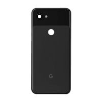 Задня частина корпусу Google Pixel 3A Black (з склом камери)