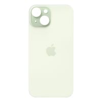 Кришка задня iPhone 15 Green (великий виріз під камеру)