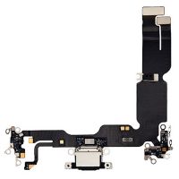 Шлейф зарядки для iPhone 15 Plus (6.7") Black (Original PRC)