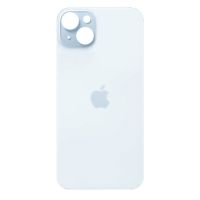 Кришка задня iPhone 15 Plus Blue (великий виріз під камеру)