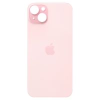 Кришка задня iPhone 15 Plus Pink (великий виріз під камеру)