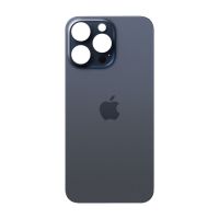 Кришка задня iPhone 15 Pro Max Blue (великий виріз під камеру)