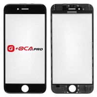 Скло дисплея OCA Pro для iPhone 6 (4.7") для переклеювання з рамкою та OCA Black
