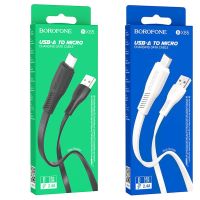 Кабель Micro USB Borofone BX-85 (1m / 2.4A)