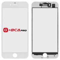 Скло дисплея OCA Pro для iPhone 7 (4.7") для переклеювання з рамкою та OCA White