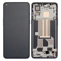 Дисплей OnePlus Nord 2 5G / Nord CE 5G complete with frame Black (Original AMOLED)