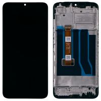 Дисплей Oppo Realme C25 / Realme C25S / Narzo 50A / Oppo A54S / A16 / A16S complete with frame Black