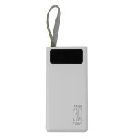 Акумулятор портативний (PowerBank) Power Way TX30 (30000 mAh) White
