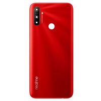 Задня частина корпусу Realme C3 Blazing Red (з склом камери)