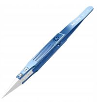 Пінцет Relife RT-11E, прямий, пнтистатичний з керамічними наконечниками