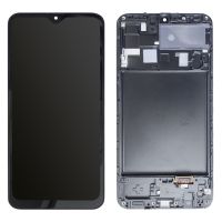Дисплей Samsung Galaxy A20 SM-A205 OLED with frame Black