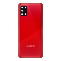 Задня частина корпусу Samsung Galaxy A31 SM-A315 Red (з склом камери)