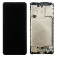 Дисплей Samsung Galaxy A31 SM-A315 OR (Assembled Service Pack) with frame Black