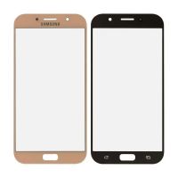 Скло дисплея Samsung Galaxy A7 (2017) SM-A720F Gold + OCA (для переклеювання)