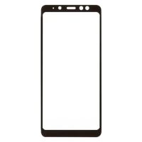 Скло дисплея Samsung Galaxy A8 Plus 2018 SM-A730 Black + OCA (для переклеювання)