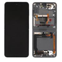 Дисплей Samsung Galaxy Flip 3 5G SM-F711 OR 100% (Service Pack) with frame Black