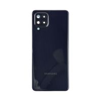 Задня частина корпусу Samsung Galaxy M32 SM-M325FV Black (з склом камери)