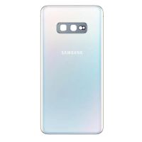 Задня частина корпусу Samsung Galaxy S10E SM-G970 White (з склом камери)