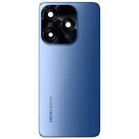 Задня частина корпусу Tecno Spark 10C Meta Blue (з склом камери)