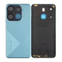 Задня частина корпусу Tecno Spark Go 2023 Blue (з склом камери)