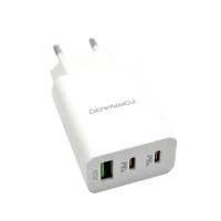Зарядний пристрій TORNADO TD-18 (USB Type-C / PD20W / QC3.0) White