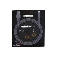 Кабель USB Lightning TORNADO ToughLink (1m / 2.4A) Black