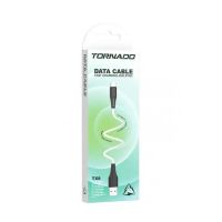 Кабель USB Type-C TORNADO TX6 (1m / 3A) White