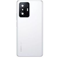 Задня частина корпусу Xiaomi 11T / 11T Pro Moonlight White (з склом камери)