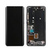 Дисплей Xiaomi Mi Note 10 / Mi Note 10 Pro / Mi Note 10 Lite OR 100% (Service Pack) with frame Black