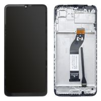 Дисплей Xiaomi Redmi 13C / Poco C65 complete with frame Black
