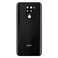 Задня частина корпусу Xiaomi Redmi Note 9 / Redmi 10x Black (з склом камери)