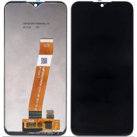 Дисплей Samsung Galaxy A01 Verizone SM-A015V / A015U (143.7mm) complete Black (Вузький конектор)