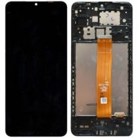 Дисплей Samsung Galaxy A02 SM-A022 (S653I3F1_NV_R1.1) OR 100% (Service Pack) with frame Black