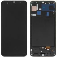 Дисплей Samsung Galaxy A30 SM-A305 / A50 SM-A505 OLED with frame Black (6.36" LCD)
