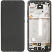 Дисплей Samsung Galaxy A52 SM-A525 / SM-A526 / A52S SM-A528 OLED with frame Black (Small LCD)