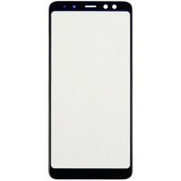 Скло дисплея Samsung Galaxy A8 2018 SM-A530 Black + OCA (для переклеювання)