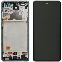 Дисплей Samsung Galaxy A72 SM-A725 / SM-A726 OR 100% (Service Pack) with frame Blue