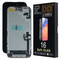 Дисплей iPhone 16 (6.3") Black OLED SOFT (DD, 60Hz)