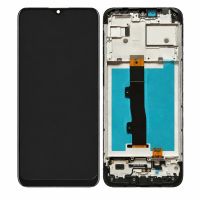 Дисплей Motorola Moto E7i Power / Moto E7 Power complete with frame Black