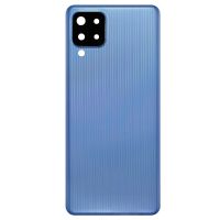 Задня частина корпусу Samsung Galaxy M32 SM-M325FV Blue (з склом камери)