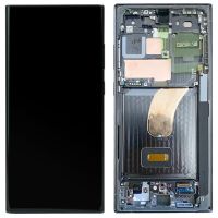 Дисплей Samsung Galaxy S23 Ultra SM-S918 OR 100% (Service Pack) with frame Green