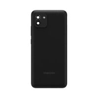 Задня частина корпусу Samsung Galaxy A03 SM-A035G Black (з склом камери)