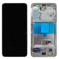 Дисплей Samsung Galaxy S22 5G SM-S901 OR 100% (Service Pack) with frame Pink