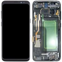 Дисплей Samsung Galaxy S8 SM-G950 complete with frame Black (Small LCD)