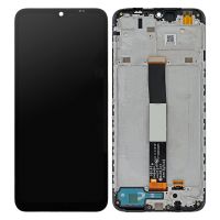 Дисплей Xiaomi Redmi 9A / Redmi 9C / Redmi 10A / Poco C3 complete with frame Black Original (PRC)