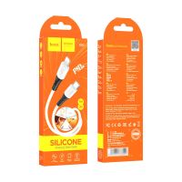 Кабель Type-C на Lightning Hoco X102 (1m / 3A) Black