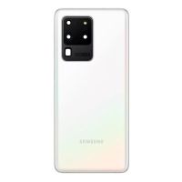Задня частина корпусу Samsung Galaxy S20 Ultra SM-G988 White (з склом камери) Original (PRC)