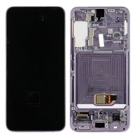 Дисплей Samsung Galaxy S22 5G SM-S901 OR 100% (Знятий з телефону) with frame Violet