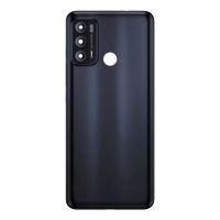 Задня частина корпусу Motorola Moto G60 XT2135 Black (з склом камери)