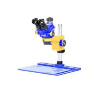 Мікроскоп тринокулярний Mechanic D75T-iMat Max (7-50X) WF10X/25 з підсвіткою LS3